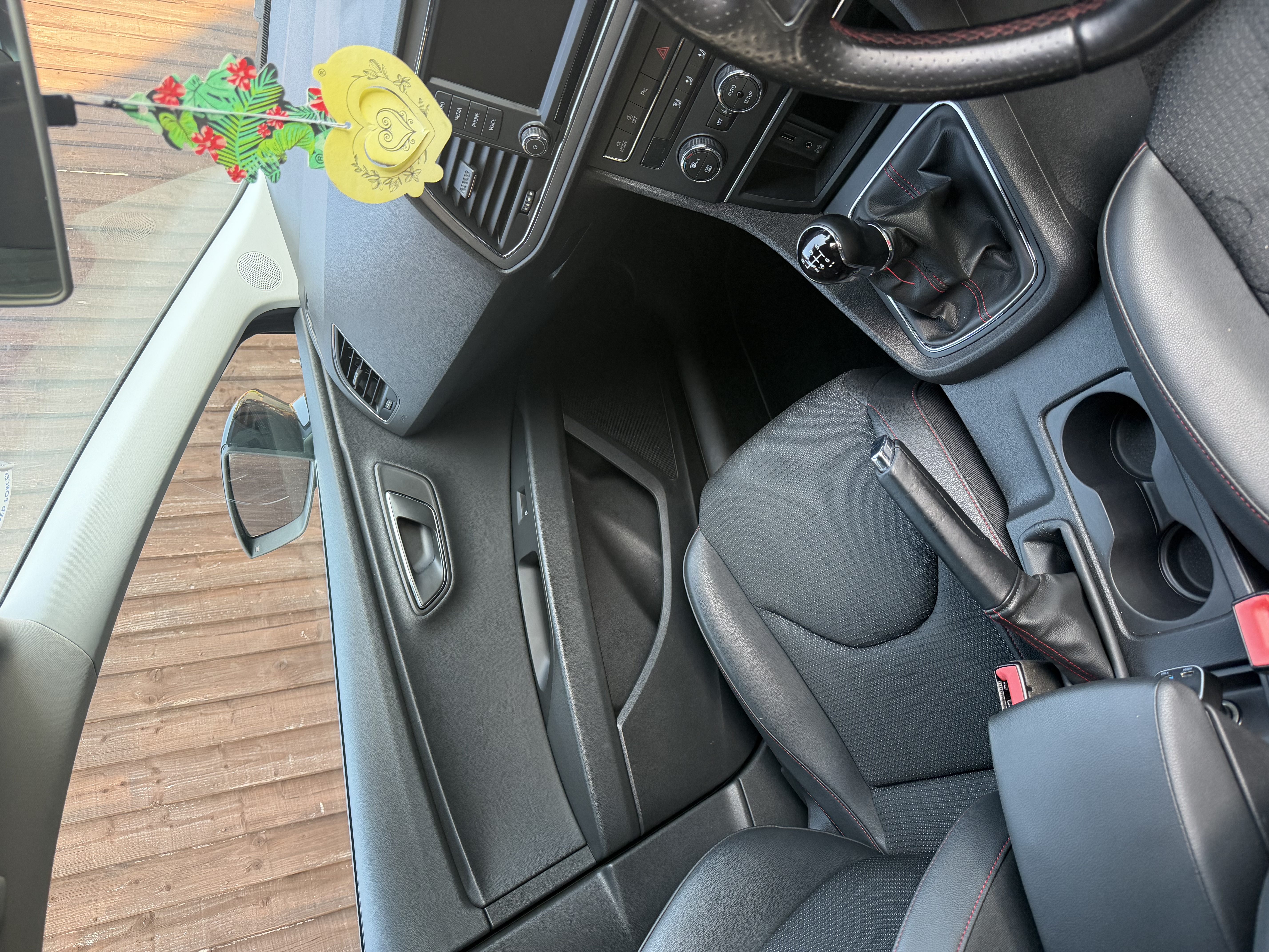 After interior clean